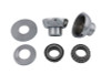V-Twin - Chrome Smoothie Style Fork Neck Cup Kit