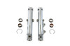 V-Twin - 39mm Fork Sliders Chrome Single Disc
