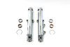 V-Twin - 39mm Fork Sliders Chrome Single Disc