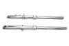 Motorshop - 39mm Fork Slider Assembly Single Disc with Chrome Sliders