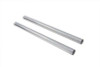 V-Twin #IFT-0006-S+2 - Hard Chrome 39mm Fork Tube Set 27 inch Total Length