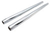 V-Twin - Chrome 35mm Fork Tube Set 25-1/2 inch Total Length