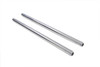 V-Twin #JB-2 - Chrome 35mm Fork Tube Set 25-1/4 inch Total Length