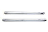 V-Twin #XB-6 - Chrome Fork Tube Set 4 inch Over Stock
