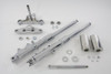 V-Twin - 41mm Fork Assembly with Chrome Sliders Stock Length