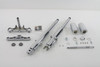 V-Twin - Fork Assembly with Chrome Sliders Stock Length