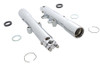 V-Twin #094168 - 41mm Chrome Fork Slider Set