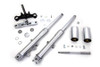 V-Twin - 41mm Fork Assembly with Polished Sliders