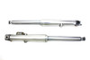 V-Twin - Fork Slider Assembly with Polished Sliders