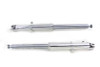 V-Twin - 41mm Hard Chrome Fork Slider Assembly with Polished Sliders