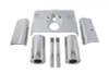 V-Twin - Triple Tree Cover Kit Chrome