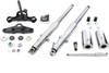 V-Twin - Fork Assembly with Polished Sliders Right Side Drum Brake