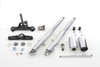 V-Twin - Fork Assembly with Polished Sliders Right Side Drum Brake