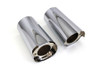 V-Twin #77485BX - Chrome Fork Slider Cover Set