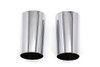 V-Twin #77485BX - Chrome Fork Slider Cover Set