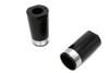 V-Twin #1414 - Black Fork Slider Cover Set Tapered Style
