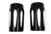 V-Twin #77554 - Black Fork Slider Cover Set