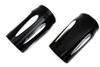 V-Twin #77554 - Black Fork Slider Cover Set