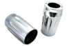 V-Twin #77554A - Chrome Fork Slider Cover Set