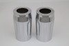 V-Twin #77554C - Chrome Fork Slider Cover Set
