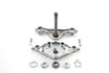 V-Twin - Replica Forged Steel Triple Tree Set Chrome