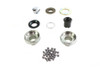 V-Twin - Zinc Plated Fork Neck Cup Kit