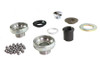 V-Twin - Zinc Plated Fork Neck Cup Kit