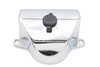V-Twin #78111C - Chrome Handlebar Clamp Cover