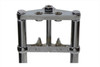 V-Twin - Fork Assembly with Polished Sliders 2 inch Over Stock