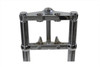 V-Twin - Fork Assembly with Polished Sliders 4 inch Over Stock
