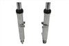 V-Twin - Fork Assembly with Polished Sliders 4 inch Over Stock