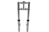 V-Twin - Fork Assembly with Polished Sliders 2 inch Over Stock