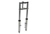 V-Twin - Fork Assembly with Polished Sliders 12 inch Over Stock