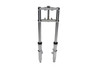 V-Twin - Fork Assembly with Chrome Sliders 6 inch Over Stock