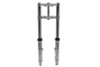 V-Twin - Fork Assembly with Chrome Sliders 4 inch Over Stock