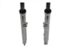 Motorshop - Fork Assembly with Chrome Sliders 6 inch Over Stock