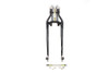 V-Twin #35242 - 24 inch Spring Fork Kit Offset Black