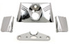 V-Twin #74147 - Triple Tree Cover Kit Chrome