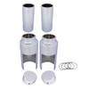 V-Twin #C23-0208C - Softail Breakout Fork Cover Kit Chrome