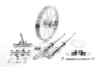 V-Twin - 41mm Fork Assembly with Chrome Sliders 21 inch Wheel
