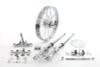 V-Twin - 41mm Fork Assembly with Chrome Sliders 21 inch Wheel