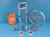 V-Twin - Fork Assembly with Chrome Sliders 21 inch Wheel