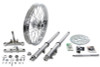 V-Twin - Fork Assembly with Polished Sliders 21 inch Wheel