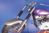 V-Twin - 41mm Fork Assembly with Chrome Sliders