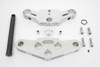 V-Twin - 3° Ball Milled Triple Tree Set Chrome