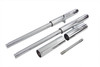 V-Twin #9000-8-R - Billet Mega Fork Leg Set Chrome