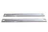 V-Twin #77483 - Chrome Triple Tree Cover Trim Strip Set