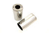 V-Twin #19489A - Fork Slider Cover Set Stainless Steel