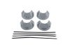 V-Twin #75433 - 41mm Chrome Fork Boot Cover Set
