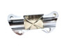 MCM #78342A - Skull Riser Top Clamp Chrome with Long Skirt